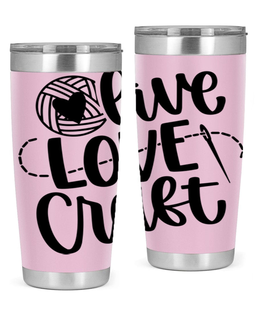 Live Love Craft 15#- crafting- Tumbler