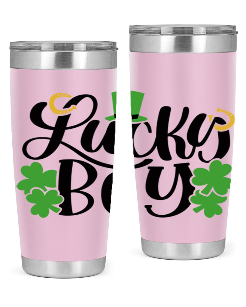 Lucky Boy Style 59#- St Patricks Day- Tumbler