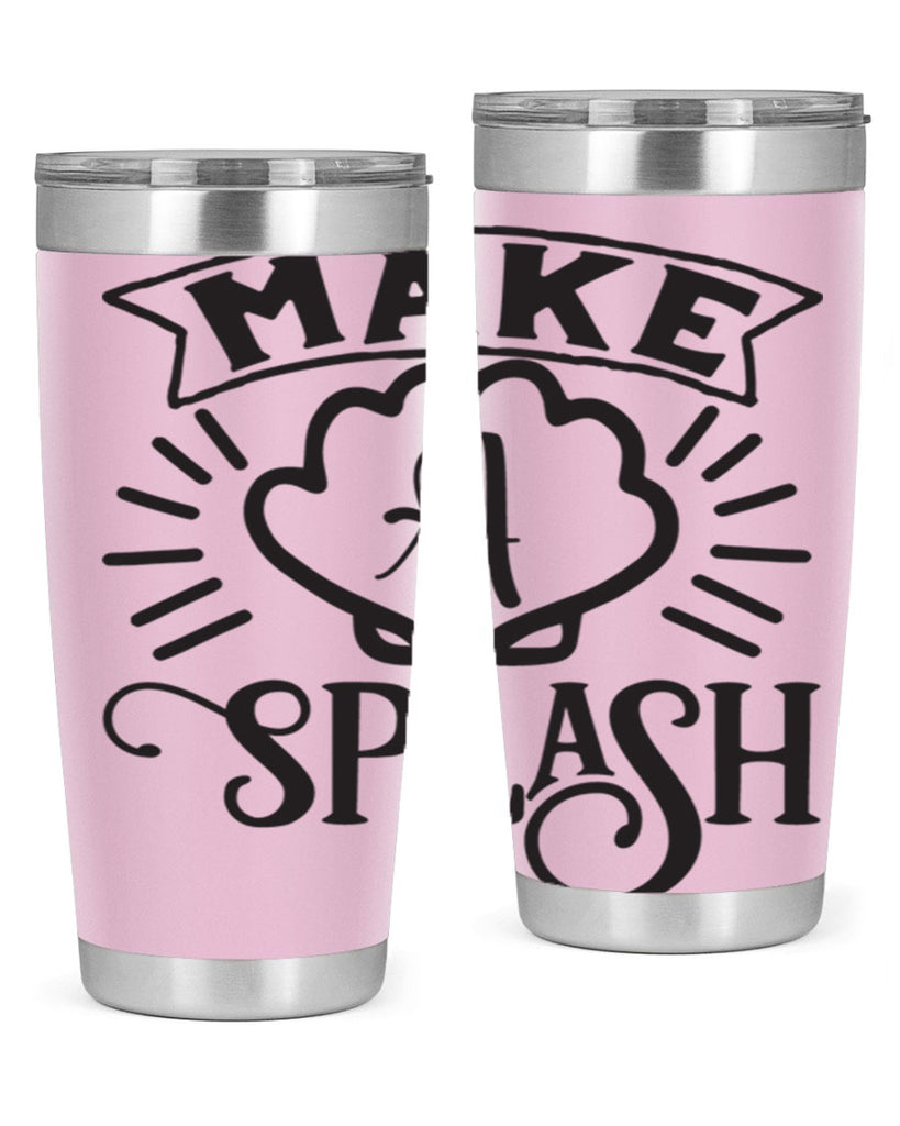 Make a splash 312#- mermaid- Tumbler