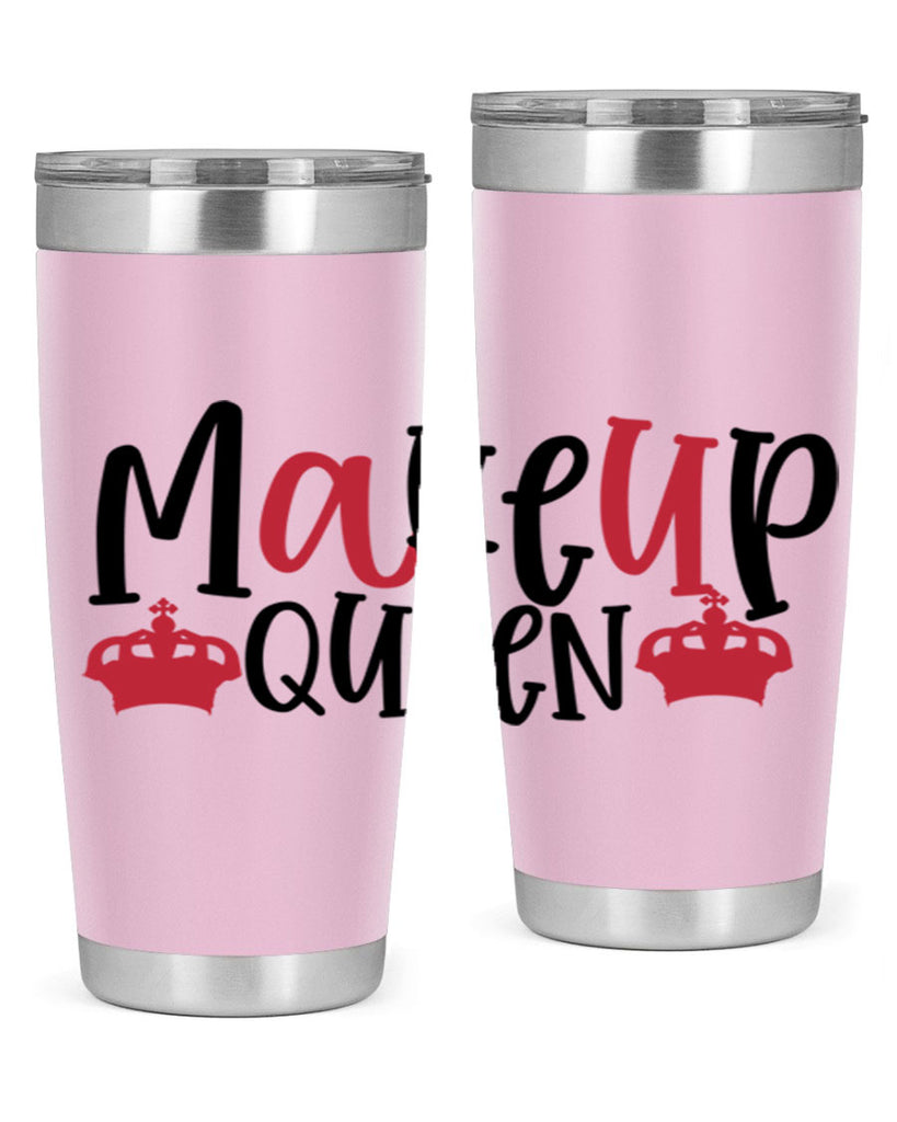 Makeup Queen design Style 223#- make up- Tumbler