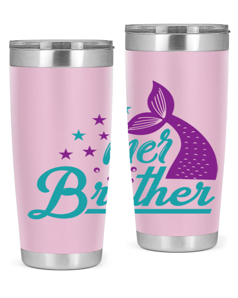 Mer Brother 323#- mermaid- Tumbler