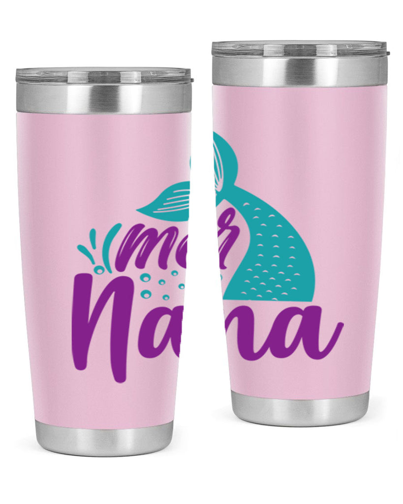 Mer Nana 343#- mermaid- Tumbler