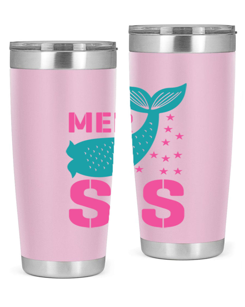 Mer Sis 345#- mermaid- Tumbler