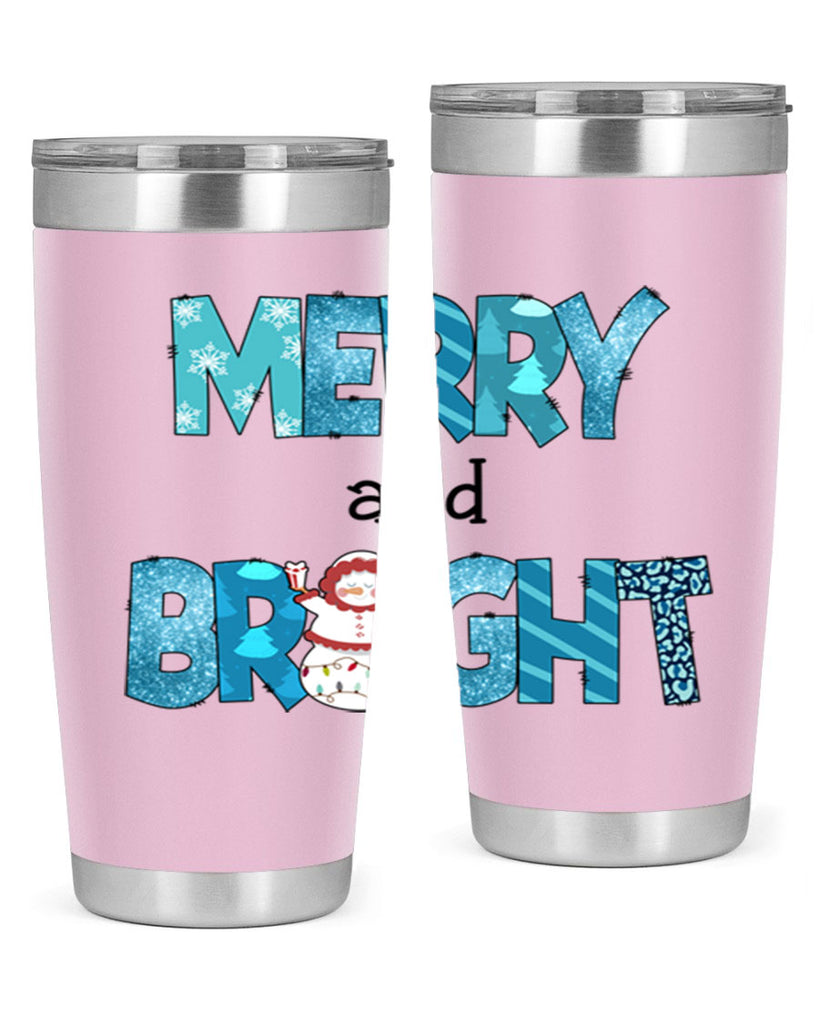 Merry and Bright 321#- winter- Tumbler