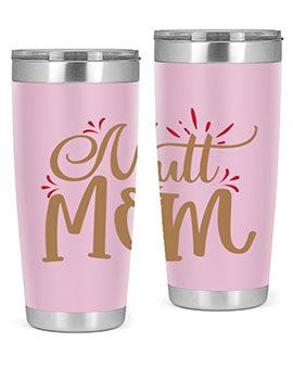 Mutt Mom Style 69#- dog- Tumbler