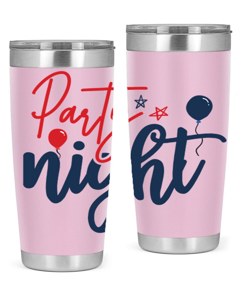 Party Night Style 84#- Fourt Of July- Tumbler