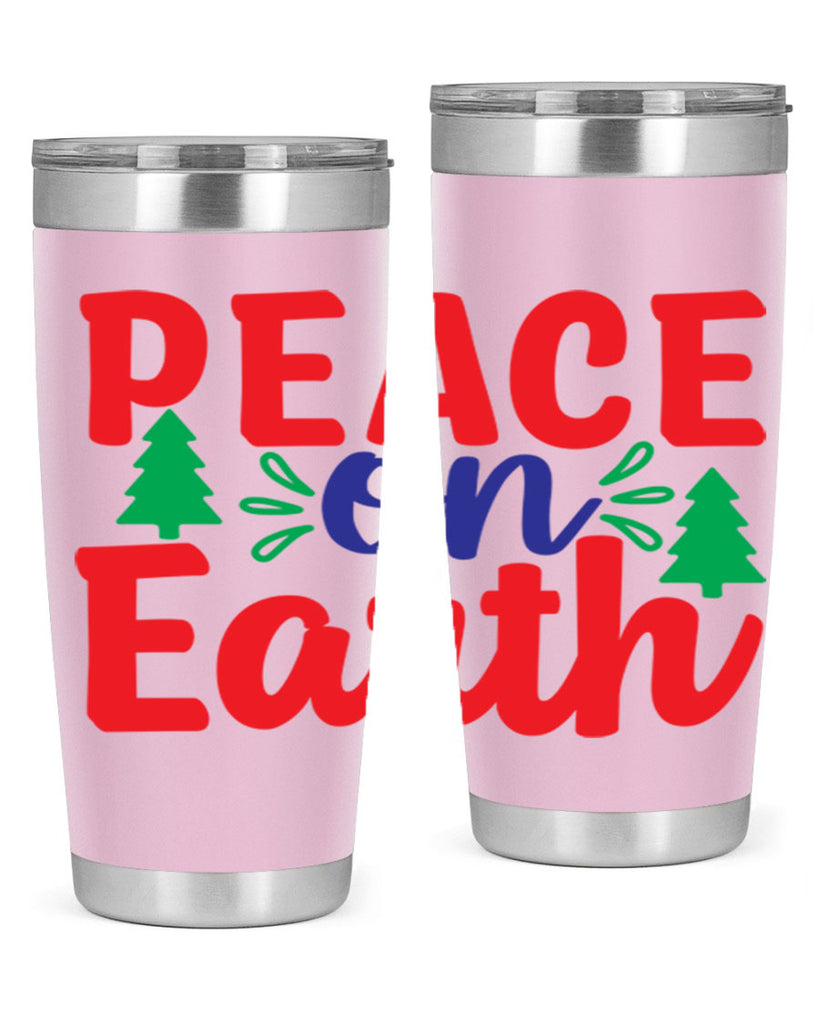 Peace on Earth 336#- winter- Tumbler