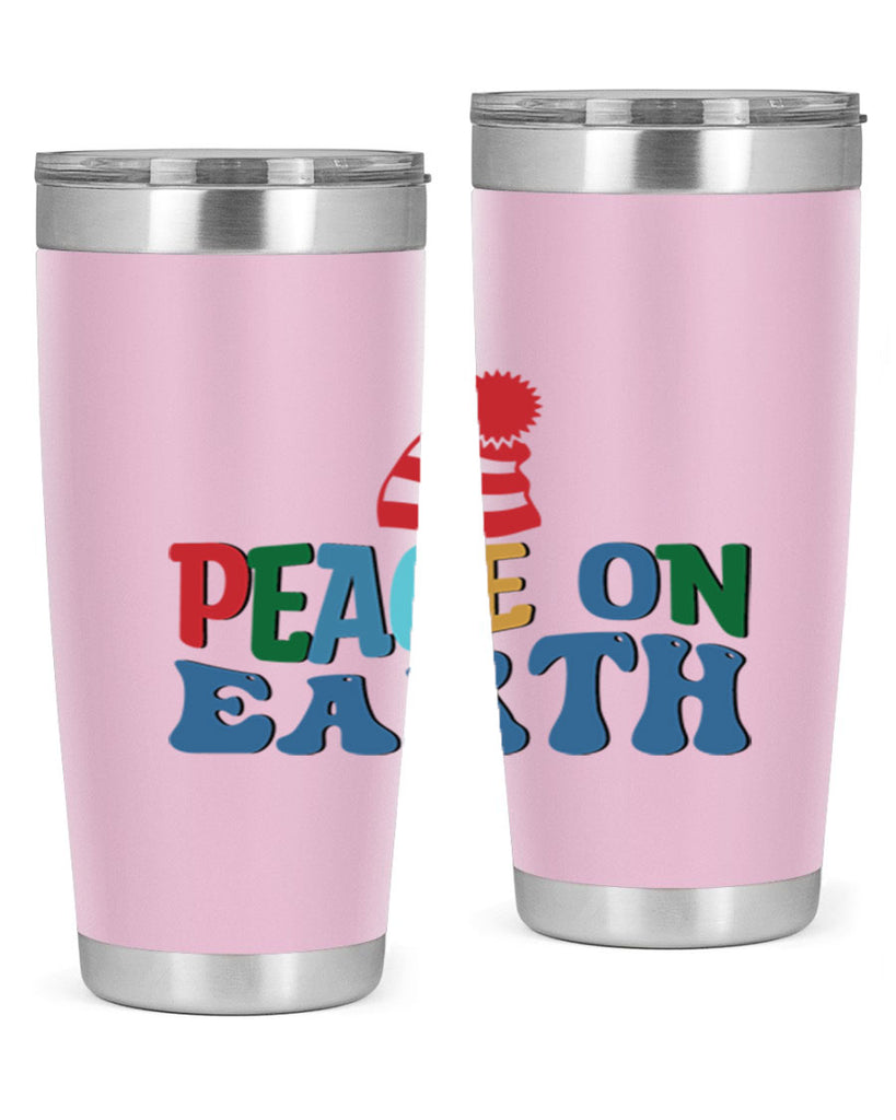 Peace on Earth 337#- winter- Tumbler
