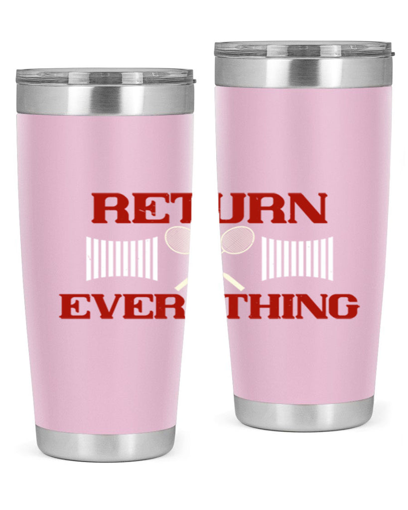 Return Everything 1892#- badminton- Tumbler