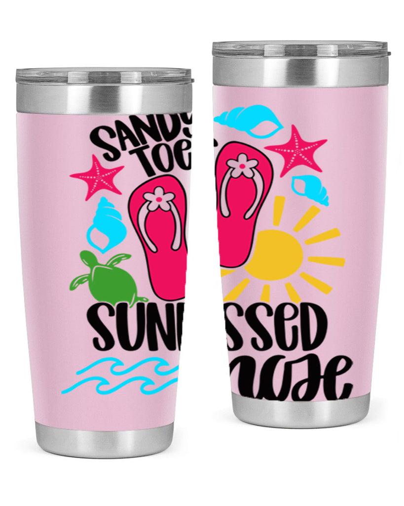 Sandy Toes Sunkissed Nose Style 27#- summer- Tumbler