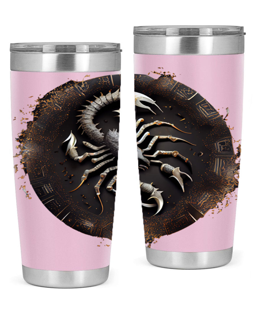 Scorpius 467#- zodiac- Tumbler
