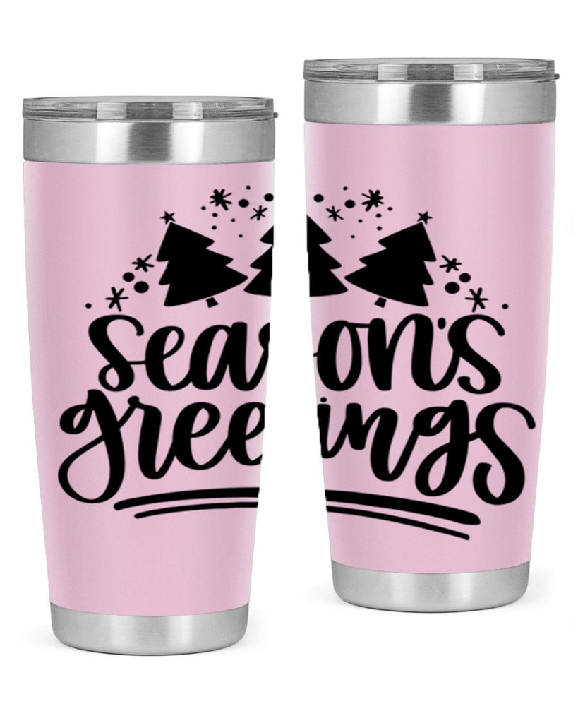 Seasons Greetings345#- winter- Tumbler