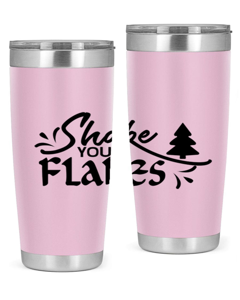 Shake Your Flakes 354#- winter- Tumbler