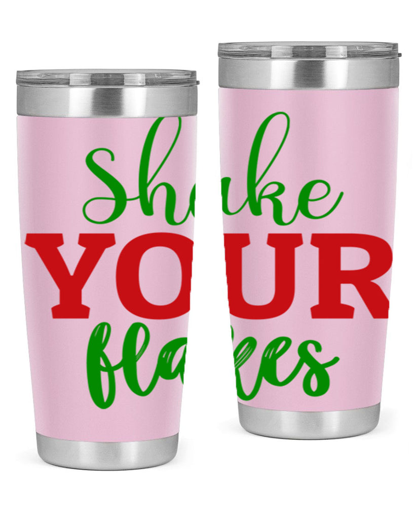 Shake Your Flakes 355#- winter- Tumbler