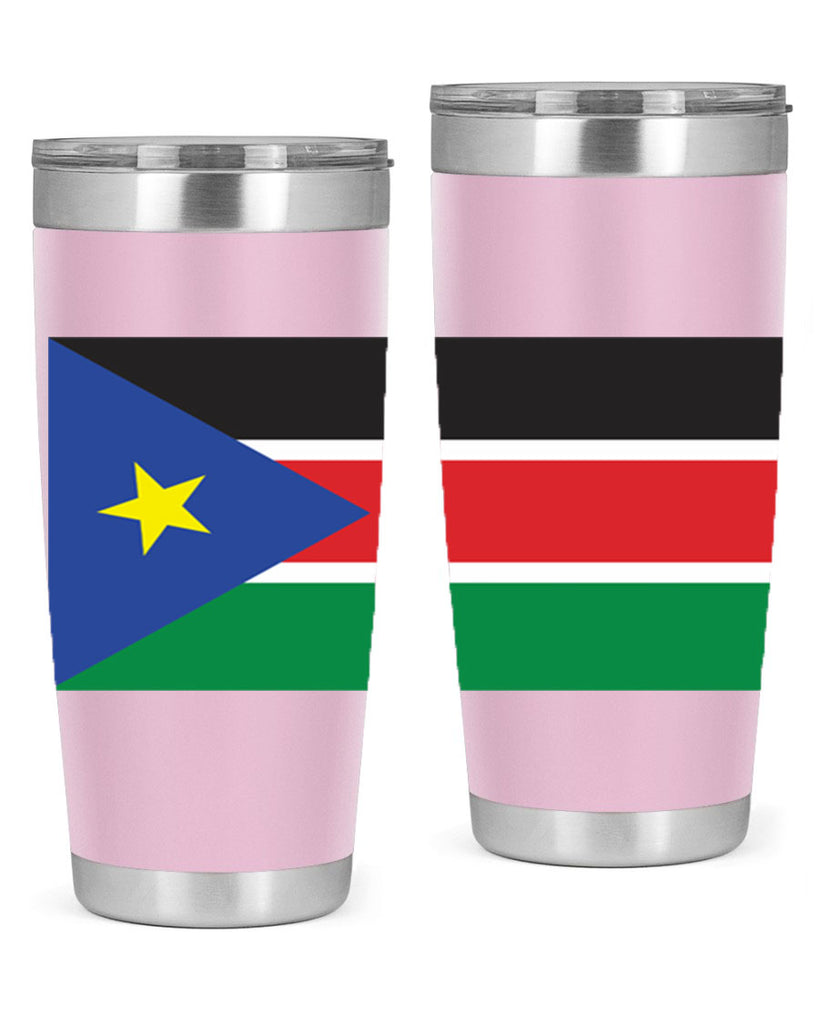 South Sudan 34#- world flags- Tumbler