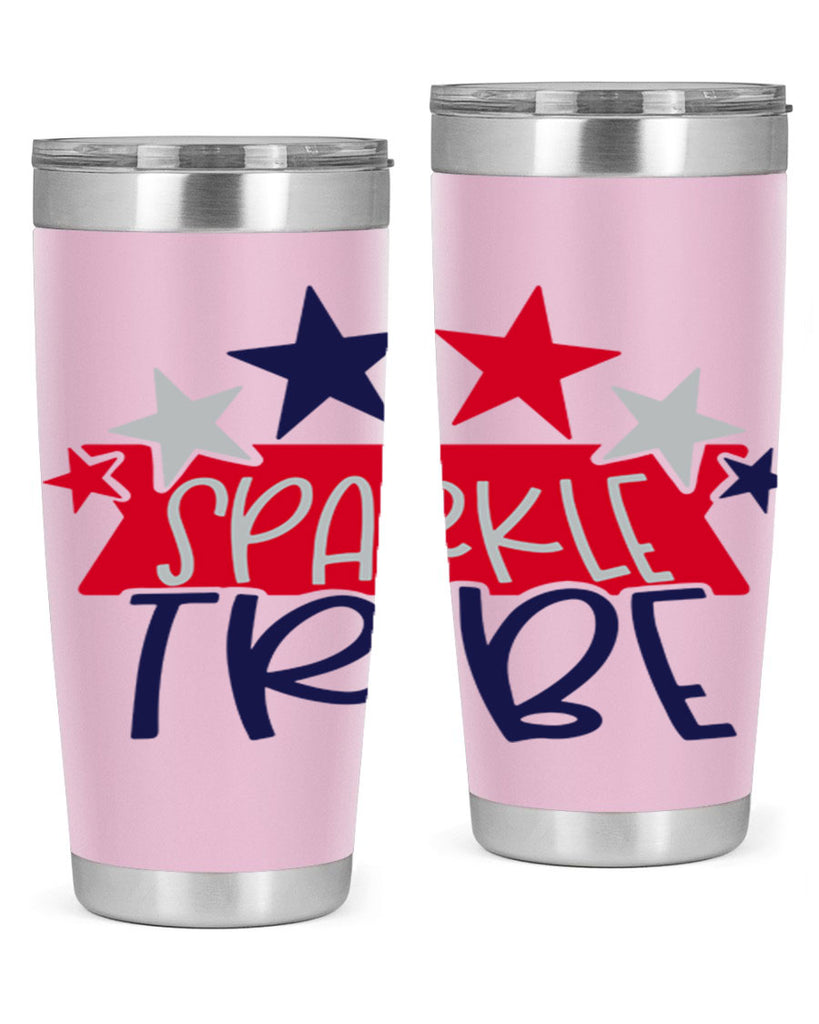 Sparkle Tribe Style 172#- Fourt Of July- Tumbler