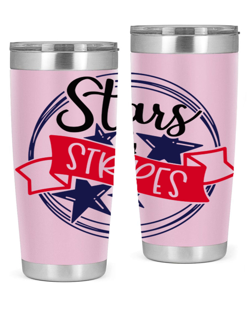 Stars StripeS Style 174#- Fourt Of July- Tumbler