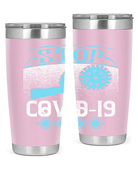 Stop covid Style 22#- corona virus- Tumbler