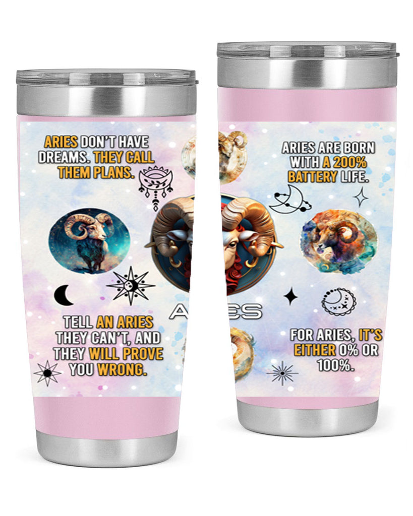 StraightAries 469#- zodiac- Tumbler