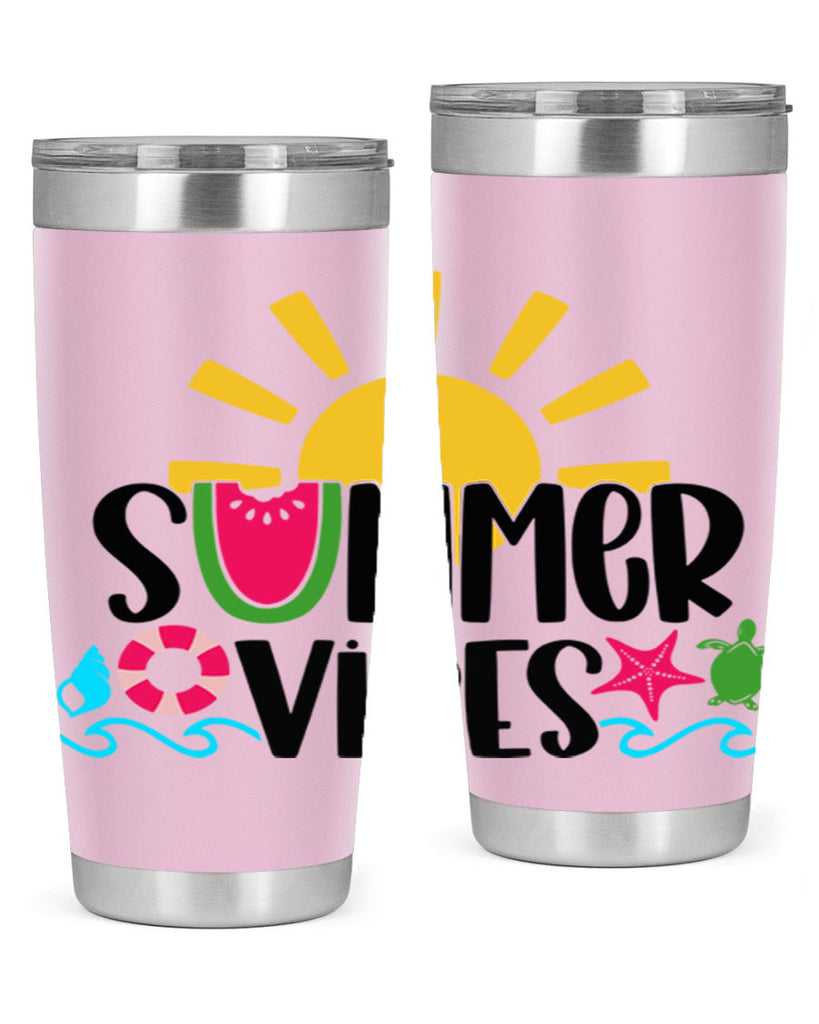 Summer Vibes Style 19#- summer- Tumbler