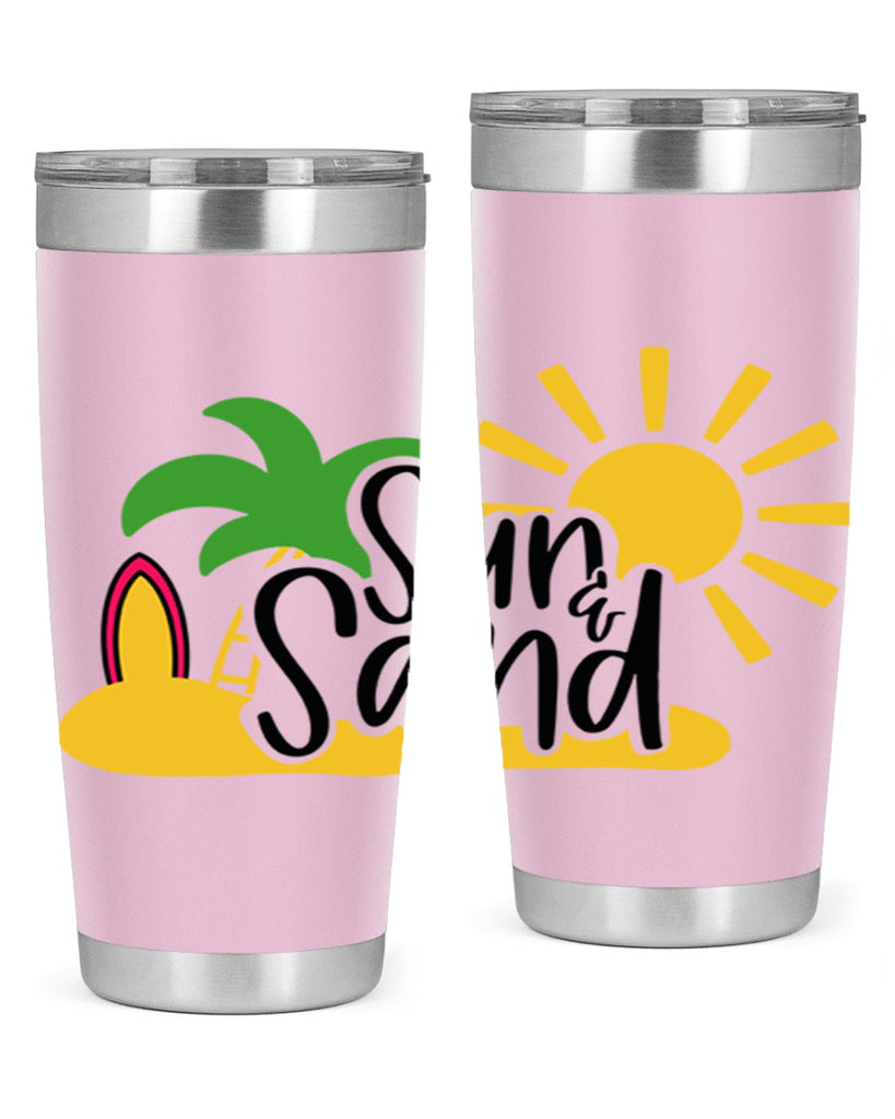 Sun Sand Style 17#- summer- Tumbler