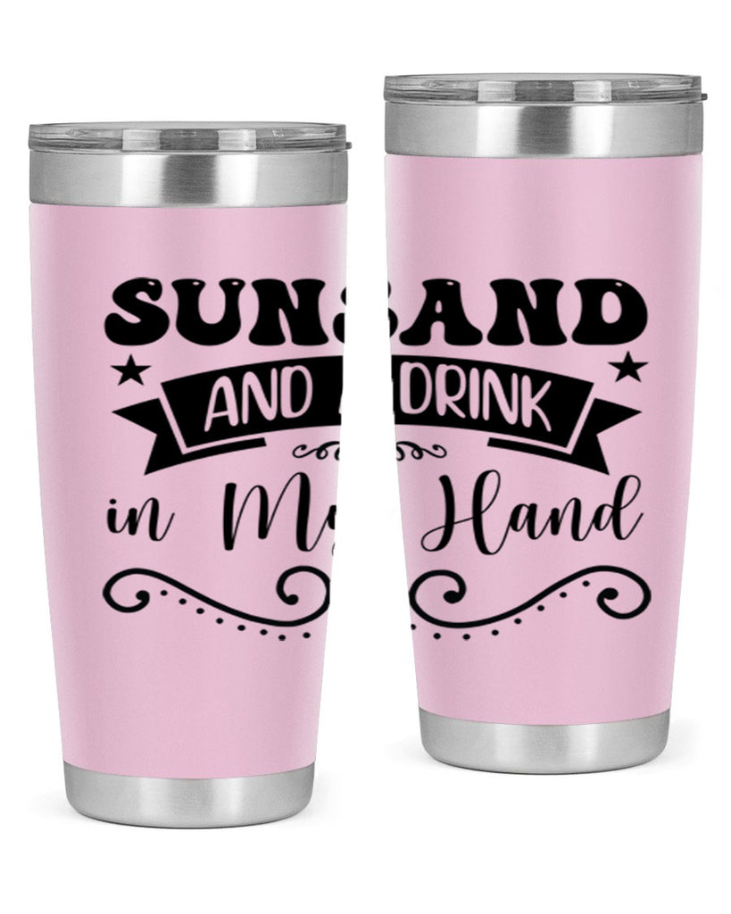 Sunsandandadrinkin 484#- zodiac- Tumbler