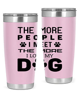 The More People Style 2#- dog- Tumbler