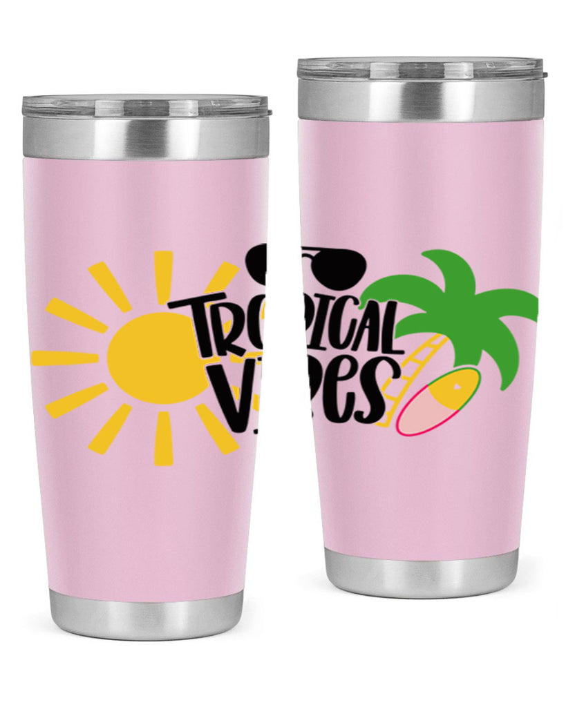 Tropical Vibes Style 9#- summer- Tumbler