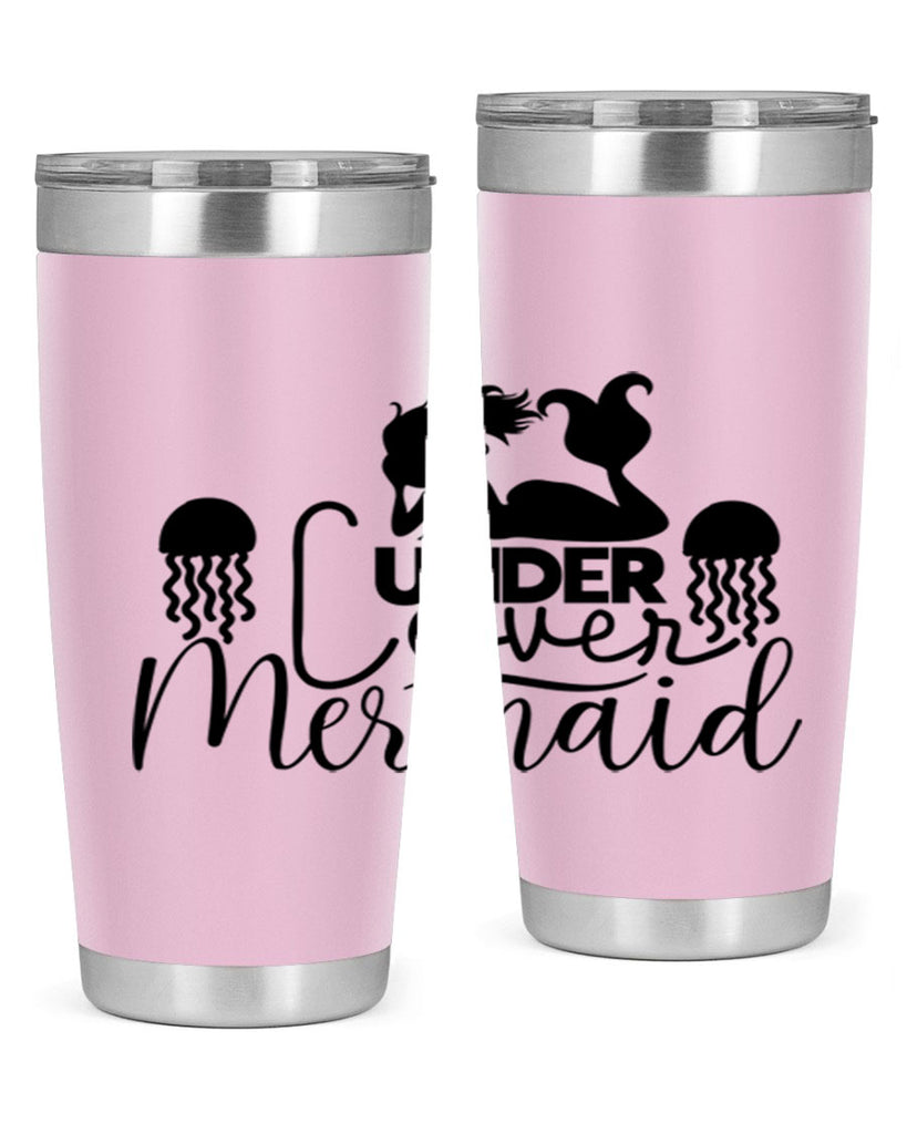 Under Cover Mermaid 642#- mermaid- Tumbler