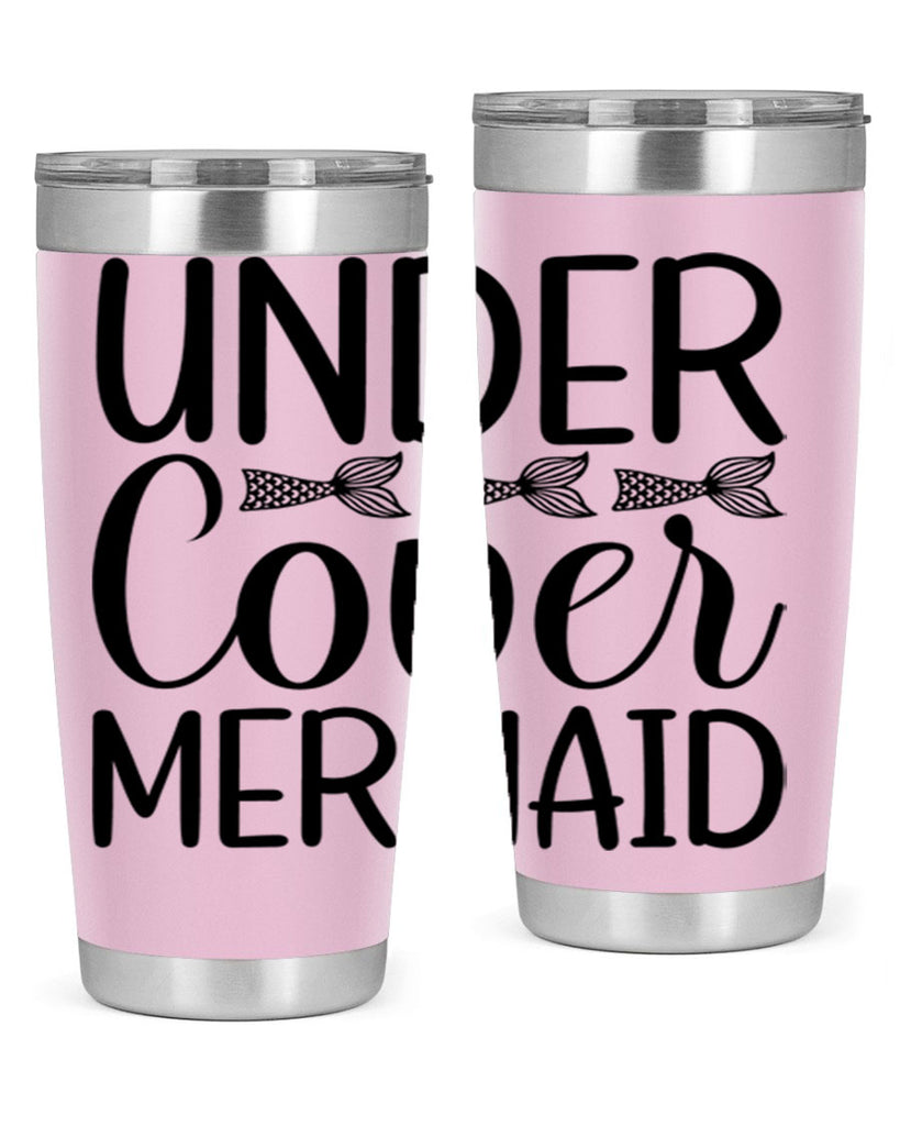 Under Cover Mermaid 647#- mermaid- Tumbler