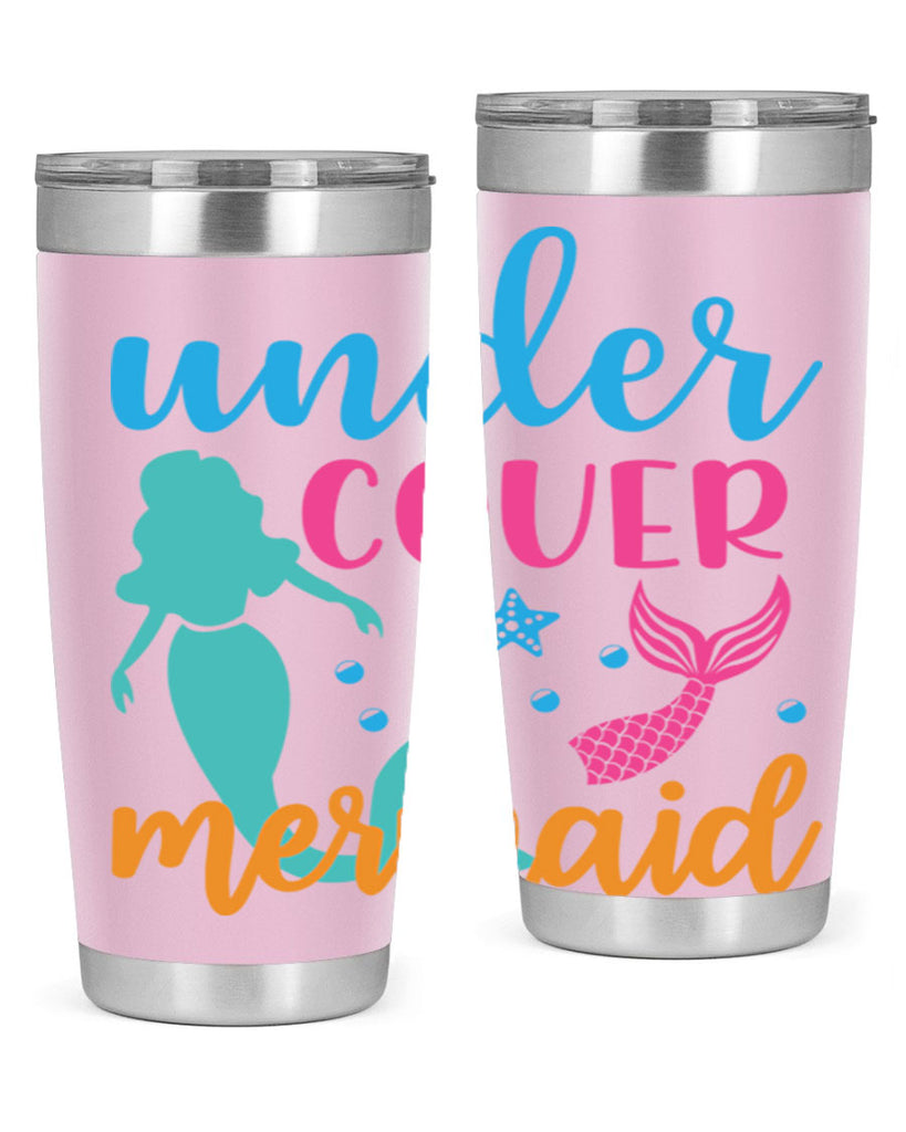 Under Cover Mermaid Design 654#- mermaid- Tumbler