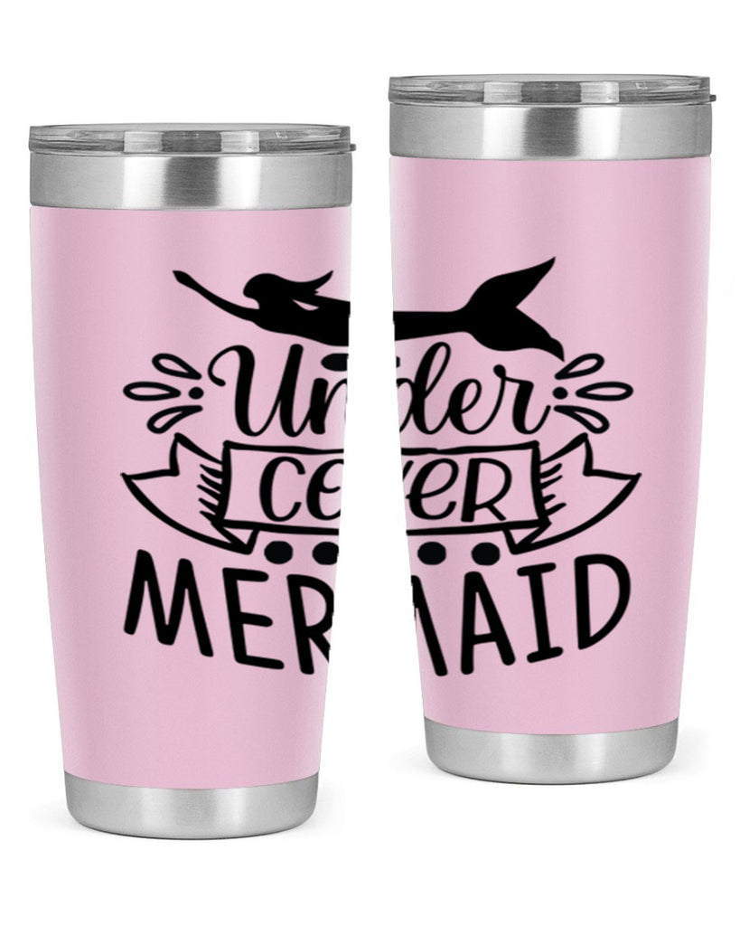 Under cover mermaid 645#- mermaid- Tumbler