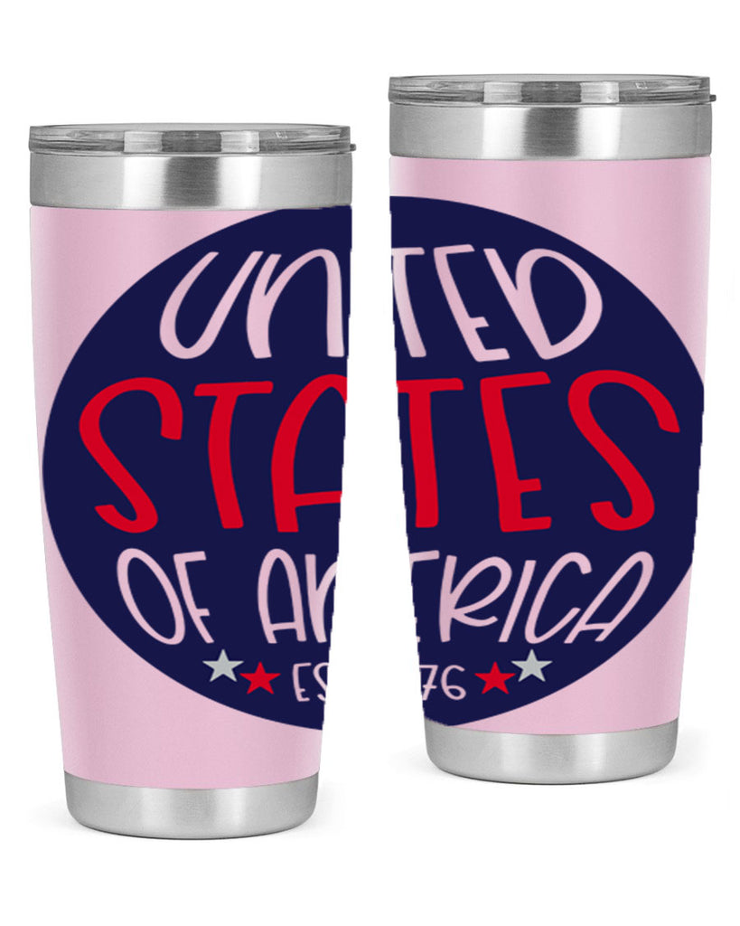 United States Of America Est Style 176#- Fourt Of July- Tumbler