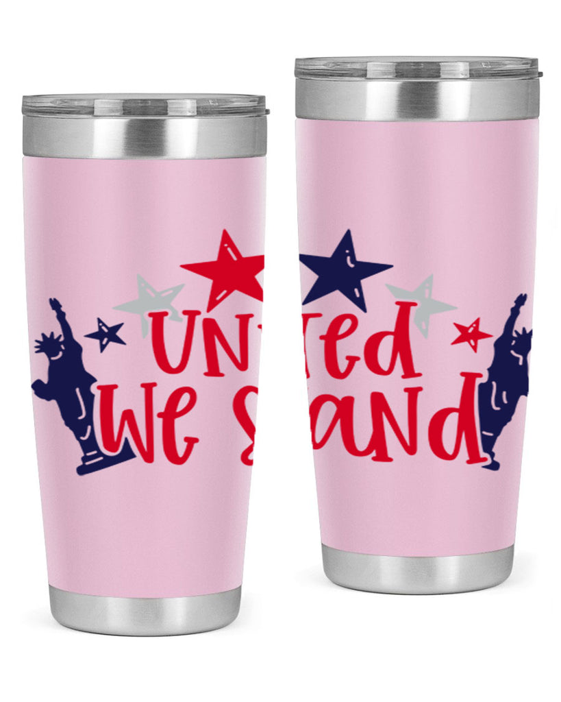 United We Stand Style 179#- Fourt Of July- Tumbler