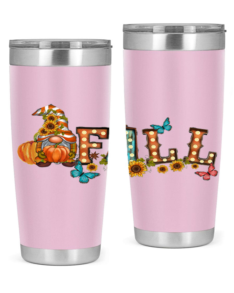 VintageFallGnome 626#- fall- Tumbler