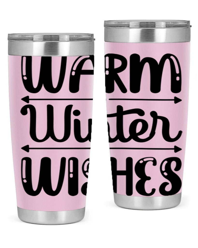 Warm Winter Wishes 463#- winter- Tumbler