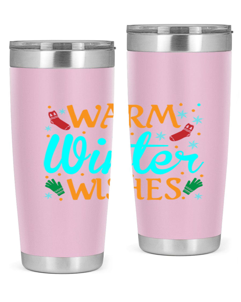 Warm Winter Wishes 465#- winter- Tumbler