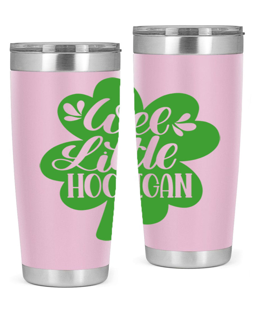 Wee Little Hooligan Style 16#- St Patricks Day- Tumbler