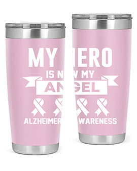 alzheimers awareness 127#- alzheimers- Tumbler