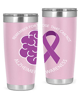 alzheimers awareness style 40#- alzheimers- Tumbler