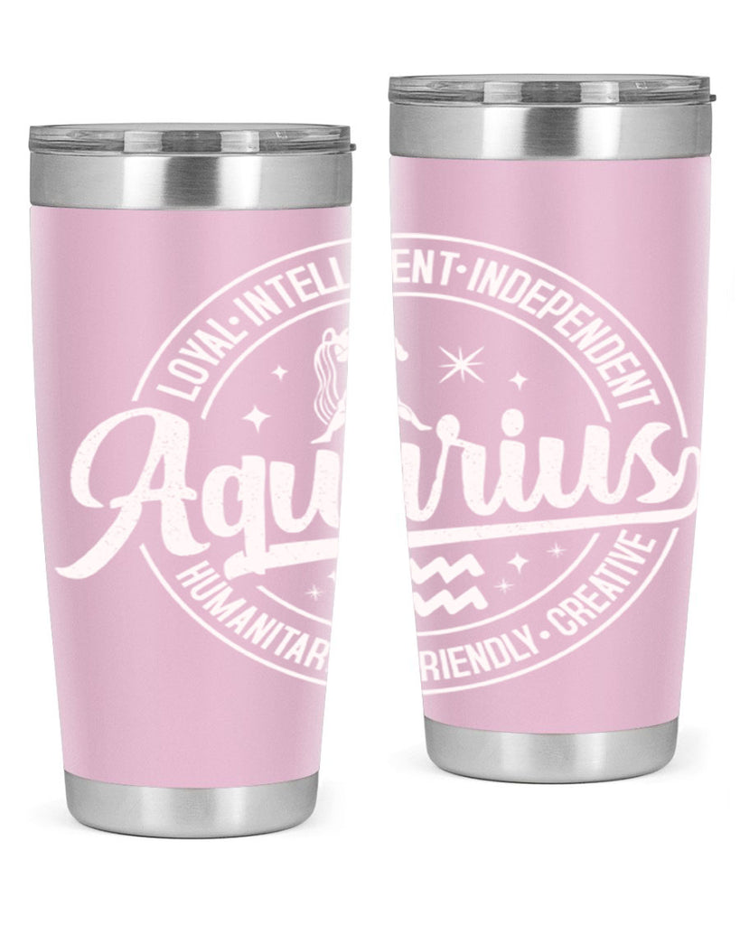 aquarius 77#- zodiac- Tumbler