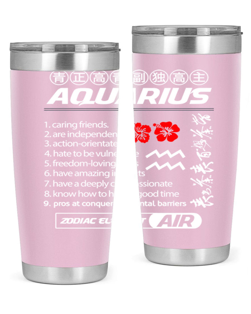 aquarius 85#- zodiac- Tumbler