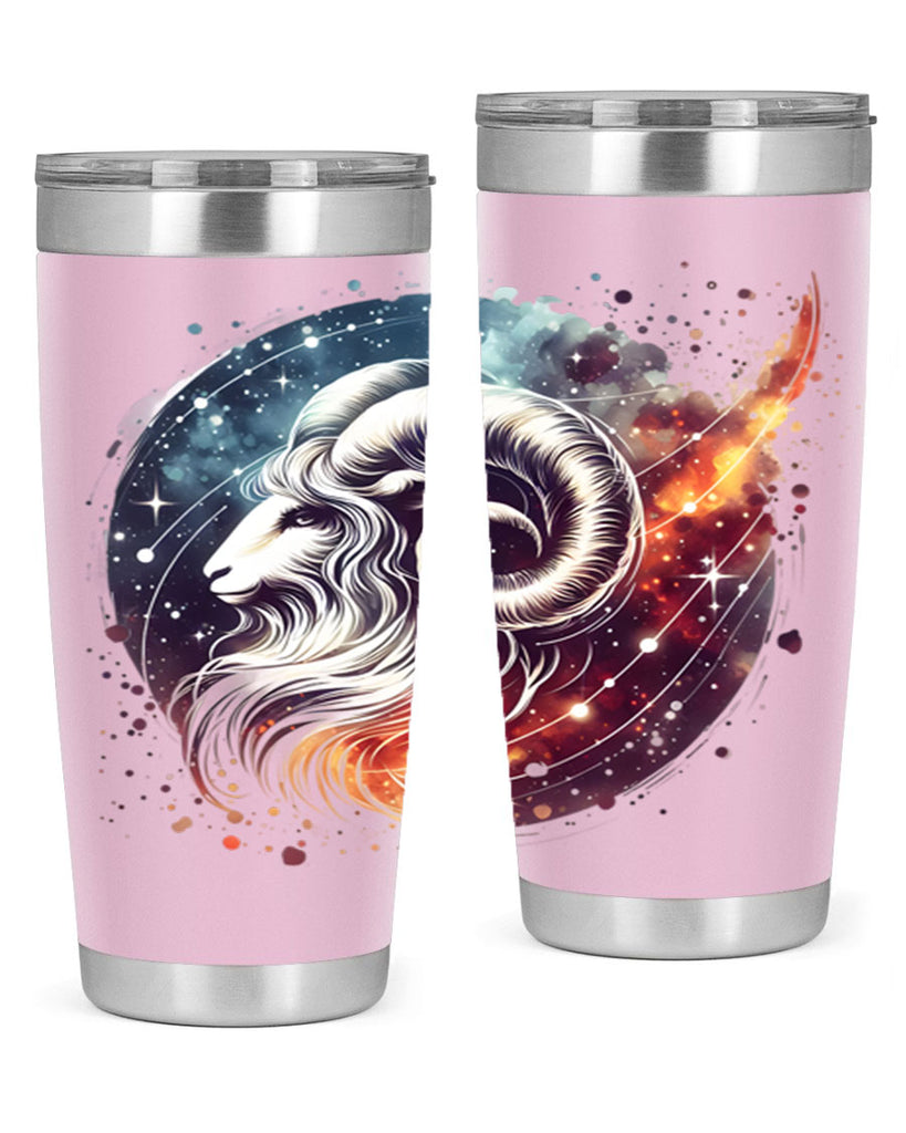 aries 124#- zodiac- Tumbler