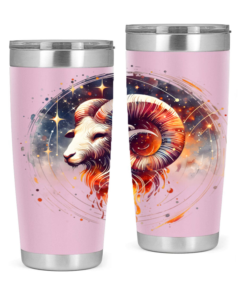 aries 125#- zodiac- Tumbler