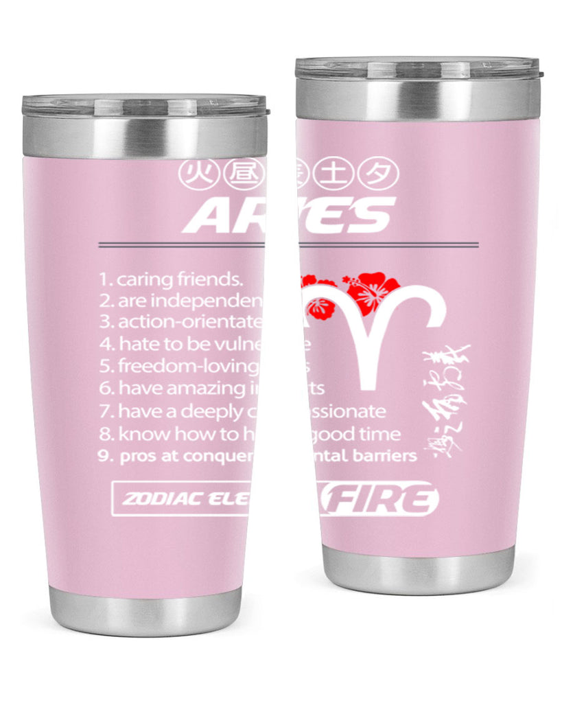 aries 137#- zodiac- Tumbler