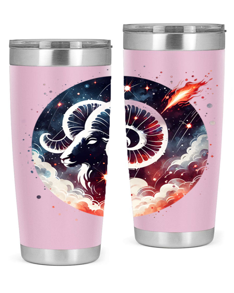 aries 140#- zodiac- Tumbler