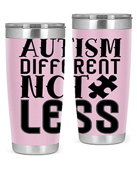autism different not less Style 6#- autism- Tumbler