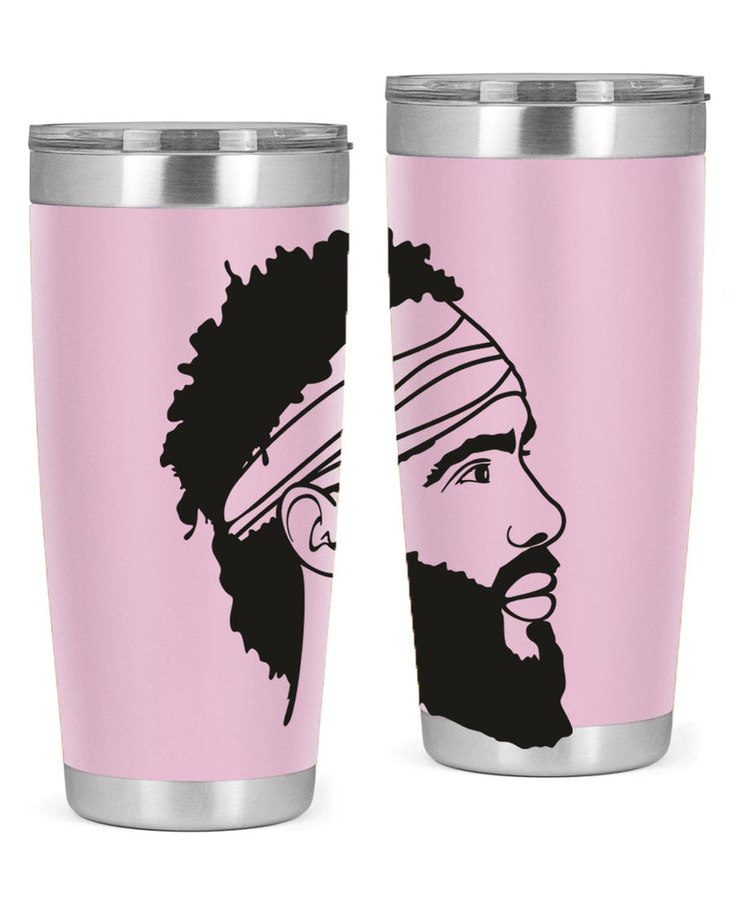 beardman 48#- black men - boys- tumbler