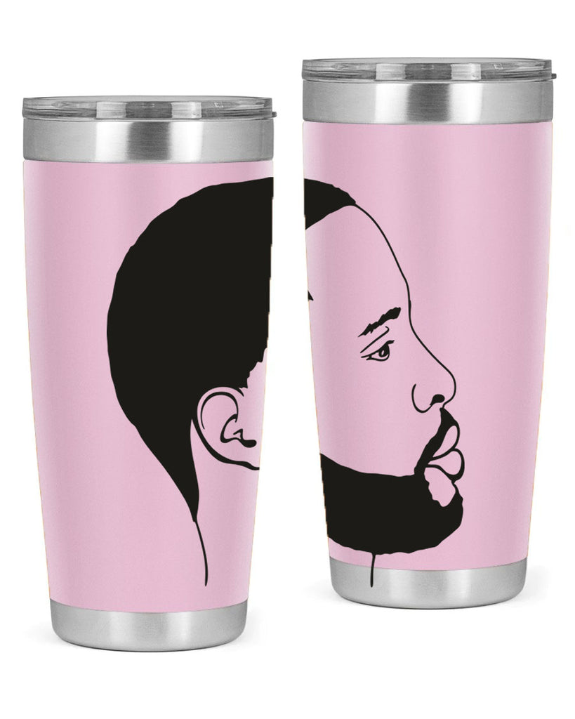 beardman 54#- black men - boys- tumbler