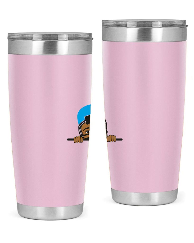 black boy 2#- black men - boys- tumbler